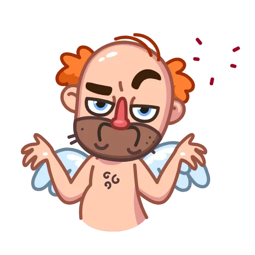 🤔 Эмодзи «Cupid» для Telegram