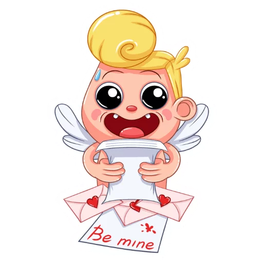 😃 Стикер «Cupidon» для Telegram