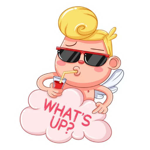 👌 Стикер «Cupidon» для Telegram