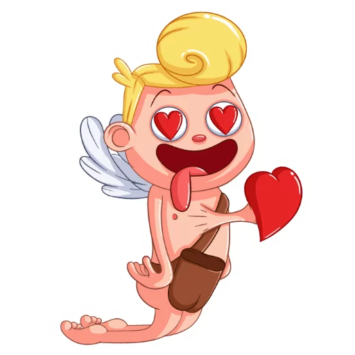 😍 Стикер «Cupidon» для Telegram