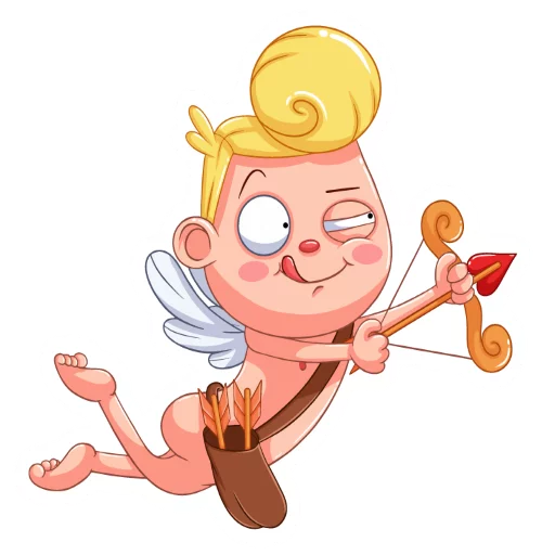 😍 Стикер «Cupidon» для Telegram