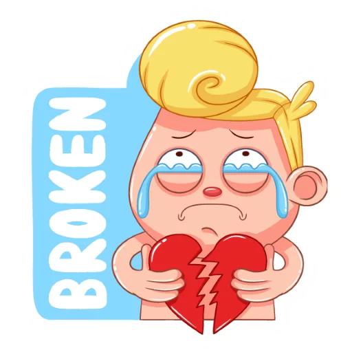 😥 Стикер «Cupidon» для Telegram