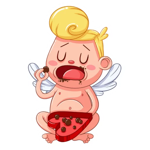 😍 Стикер «Cupidon» для Telegram