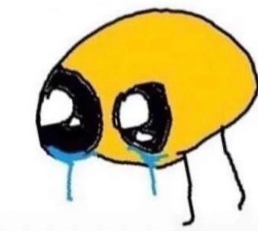 😭 Стикер «[ c u r s e d ]» для Telegram