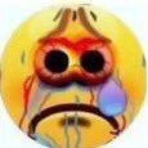😭 Стикер «[ c u r s e d ]» для Telegram