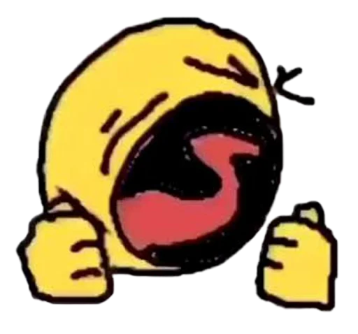 😫 Стикер «cursedemoji» для Telegram