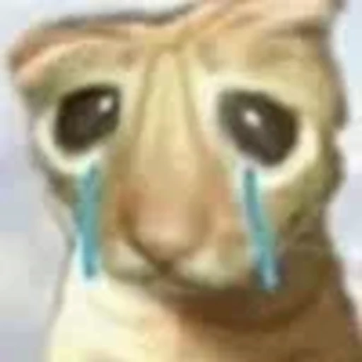 😭 Эмодзи «cursed kittens» для Telegram