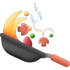 🍲 Эмодзи «рандом 3D» для Telegram