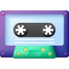 📼 Эмодзи «рандом 3D» для Telegram