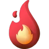 🔥 Эмодзи «рандом 3D» для Telegram