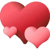 💕 Эмодзи «рандом 3D» для Telegram