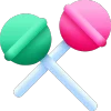 🍭 Эмодзи «рандом 3D» для Telegram