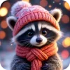 🦝 Эмодзи «Милые Зимние Животные» для Telegram