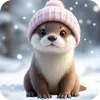 🦦 Эмодзи «Милые Зимние Животные» для Telegram