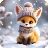 🦊 Эмодзи «Милые Зимние Животные» для Telegram