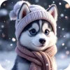 🐶 Эмодзи «Милые Зимние Животные» для Telegram