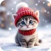 🐈 Эмодзи «Милые Зимние Животные» для Telegram