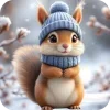 🐿 Эмодзи «Милые Зимние Животные» для Telegram