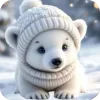 Эмодзи Милые Зимние Животные для Telegram — скачать