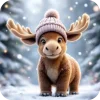 🫎 Эмодзи «Милые Зимние Животные» для Telegram