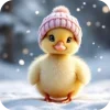 🐥 Эмодзи «Милые Зимние Животные» для Telegram