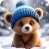 🐻 Эмодзи «Милые Зимние Животные» для Telegram