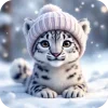🐯 Эмодзи «Милые Зимние Животные» для Telegram