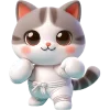🥊 Эмодзи «Милый котик» для Telegram