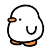 😊 Эмодзи «cute duck» для Telegram