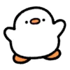 😊 Эмодзи «cute duck» для Telegram