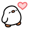 ❤️ Эмодзи «cute duck» для Telegram