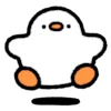 😀 Эмодзи «cute duck» для Telegram