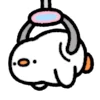 🤗 Эмодзи «cute duck» для Telegram