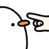 😃 Эмодзи «cute duck» для Telegram