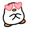 😍 Эмодзи «cute duck» для Telegram