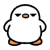 😒 Эмодзи «cute duck» для Telegram