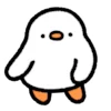 🥳 Эмодзи «cute duck» для Telegram