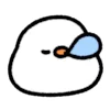 😴 Эмодзи «cute duck» для Telegram