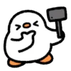 😆 Эмодзи «cute duck» для Telegram