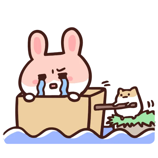 😭 Эмодзи «Cute Duo» для Telegram