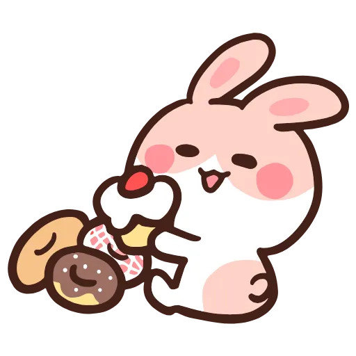 🍩 Эмодзи «Cute Duo» для Telegram