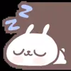 😴 Эмодзи «cute #cute» для Telegram