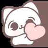 ❤️ Эмодзи «cute #cute» для Telegram