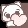 ❤️ Эмодзи «cute #cute» для Telegram