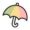☂️ Эмодзи «🍓 Cute emoji» для Telegram
