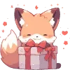 🎁 Эмодзи «🖐 Набор эмоджи с лисичками» для Telegram