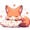 💤 Эмодзи «🖐 Набор эмоджи с лисичками» для Telegram