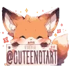 🫥 Эмодзи «🖐 Набор эмоджи с лисичками» для Telegram