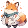 💉 Эмодзи «🖐 Набор эмоджи с лисичками» для Telegram