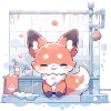 🛁 Эмодзи «🖐 Набор эмоджи с лисичками» для Telegram